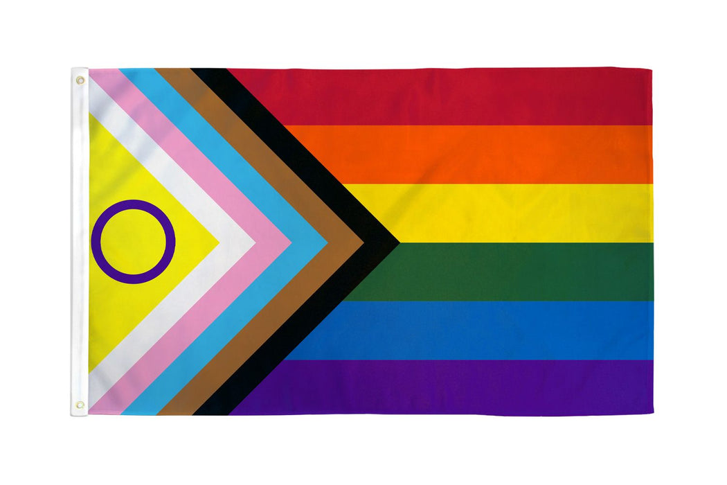 Printed Inclusive Pride Flag