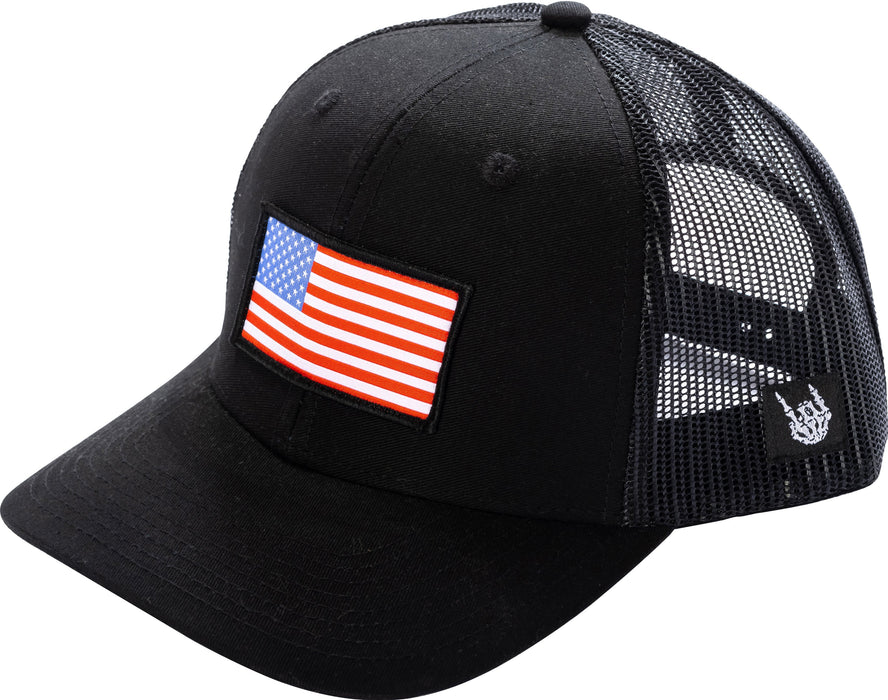 American Flag Trucker Hat *BadFlag*