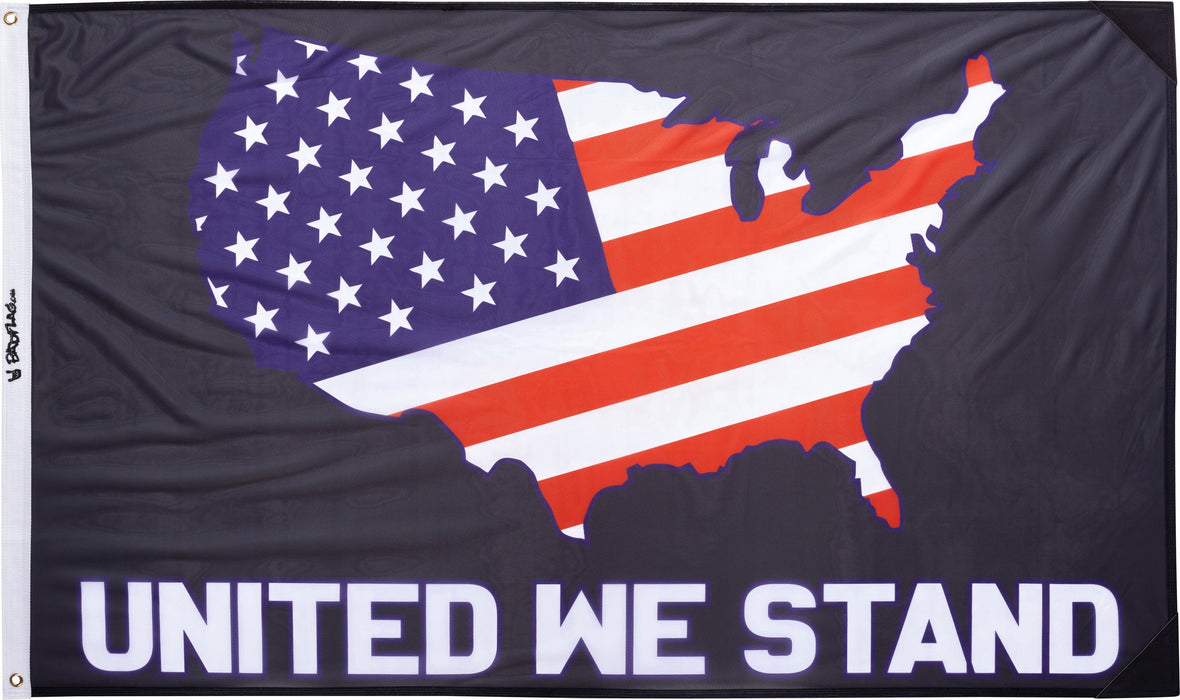 United We Stand American Map Flag *BadFlag*