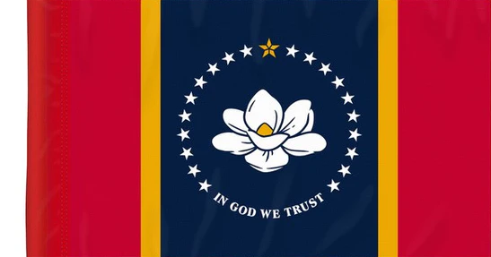 Mississippi (2021) Indoor / Parade Flag