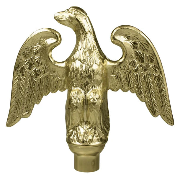 Perched Eagle | Brass Plated