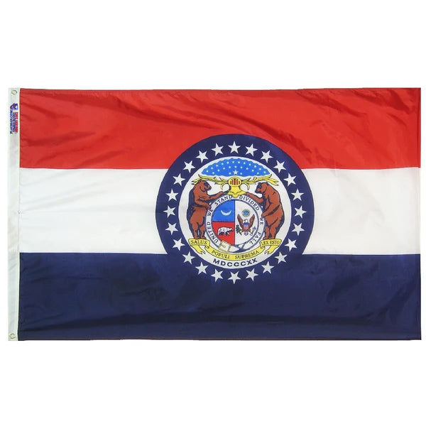 Missouri Outdoor Polyester Flag (Higher Wind Areas)