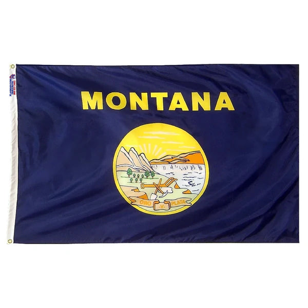 Montana Outdoor Polyester Flag (Higher Wind Areas)