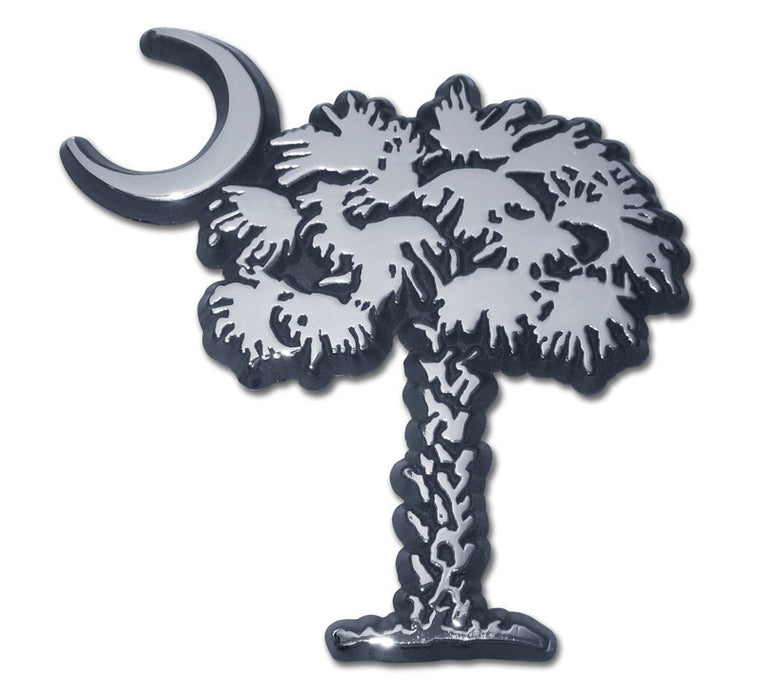 South Carolina Tree & Moon Car Emblem