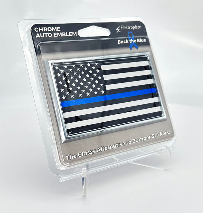 Thin Blue Line Vehicle Decal in Package