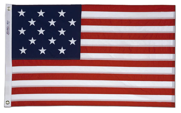 Star Spangled Banner 15 star flag