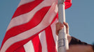 Titan telescoping flagpole Made in the USA