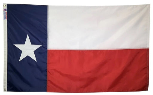 Texas Outdoor Nylon State Flag Made in USA with brass grommets