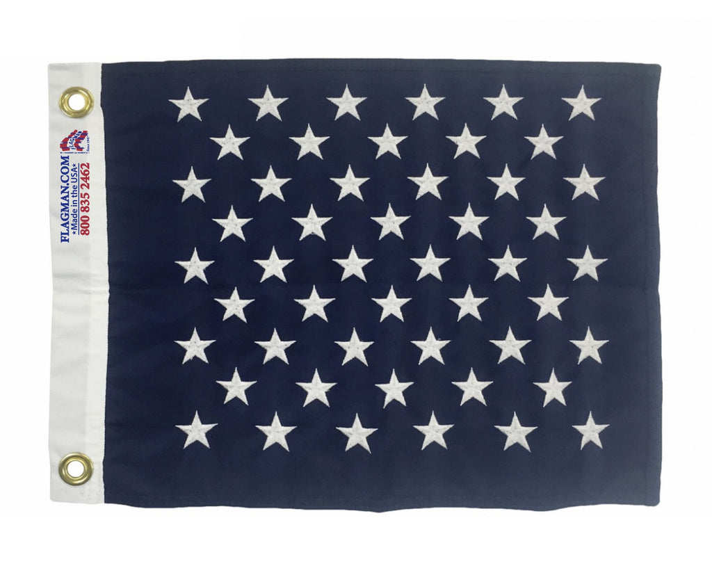 U.S. Navy Jack Flag (Union Jack) – Outdoor Nylon Flag Made in USA