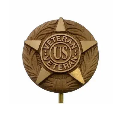 US Veteran Bronze Grave Marker