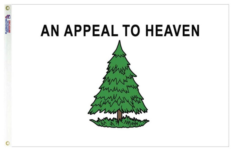 Appeal to Heaven Washington's Cruiser pine tree flag made in USA