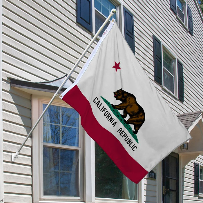 California Outdoor Nylon Flag (Lower Wind Areas)