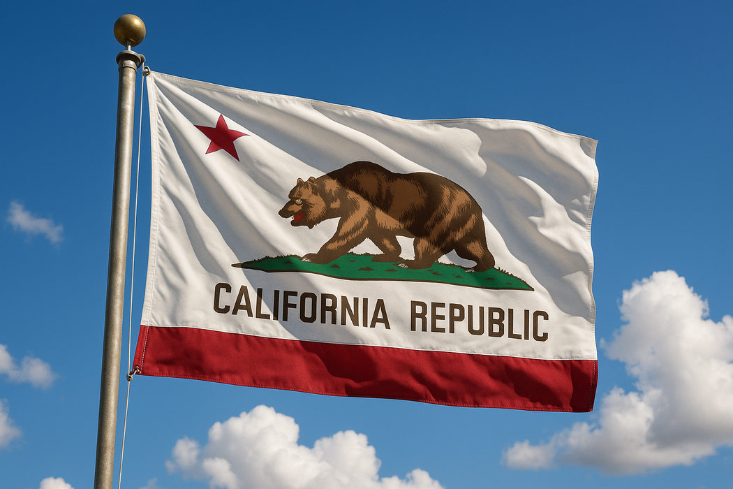 Can you make the flag look more realistic