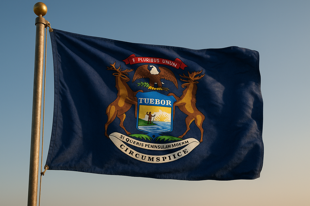 Can you make the flag look more realistic