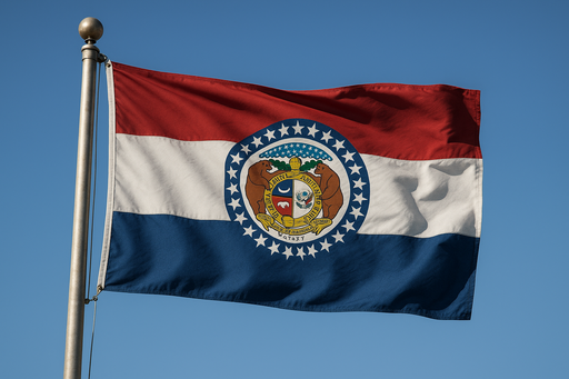 Can you make the flag look more realistic