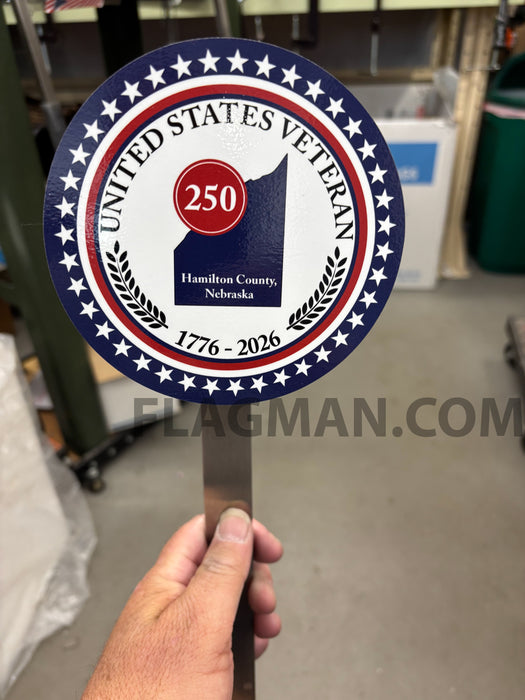 Custom Grave Markers | Made in USA | 150-Piece Minimum
