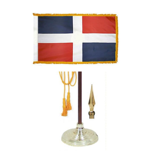Dominican Republic (No Seal) Indoor / Parade Flag