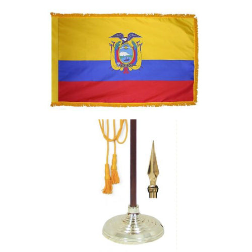 Ecuador (with seal) Indoor / Parade Flag
