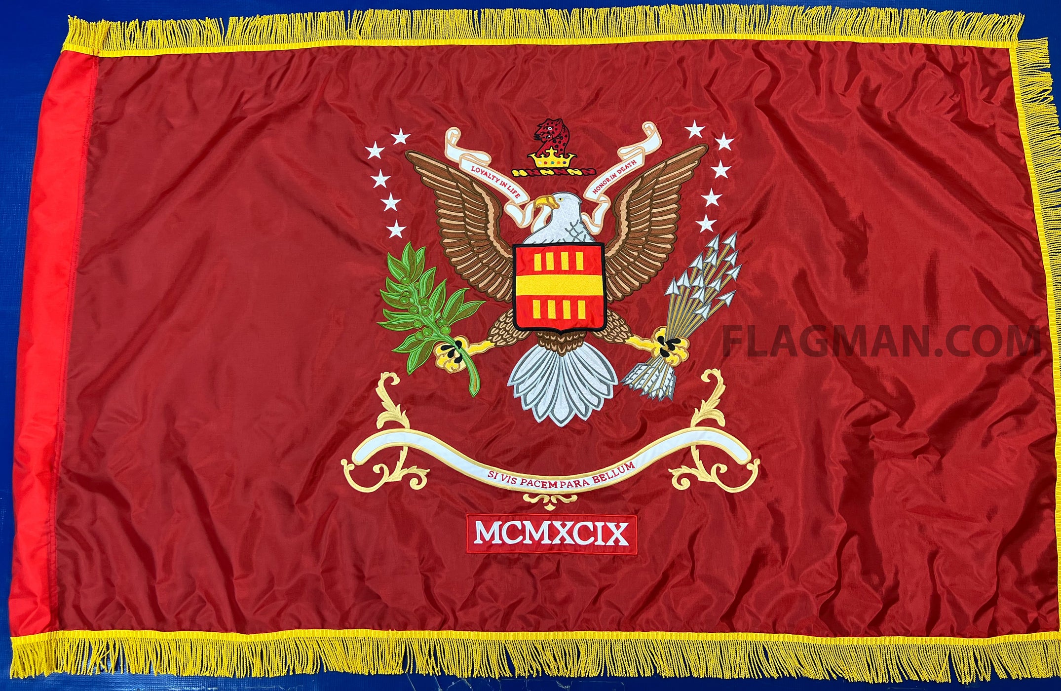 Custom Embroidered Flags - Custom Embroidery Flags - Embroider Banners ...