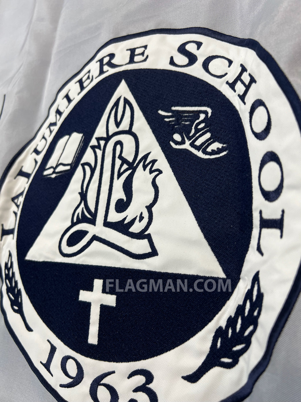 Custom Embroidered Flags - Custom Embroidery Flags - Embroider Banners ...