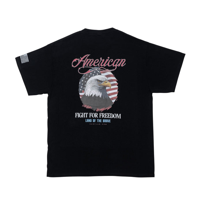 Fight for Freedom Graphic Tee-black *BadFlag*