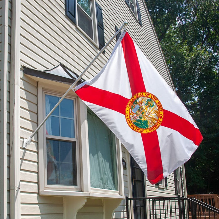 Florida Outdoor Nylon Flag (Low - Medium Wind Areas)