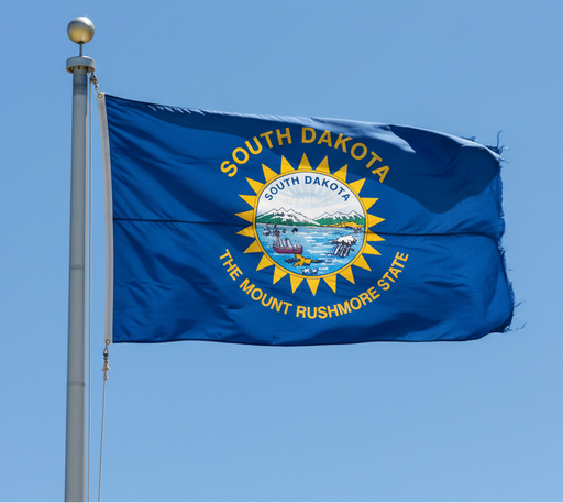 fade resistant south dakota flag for sale