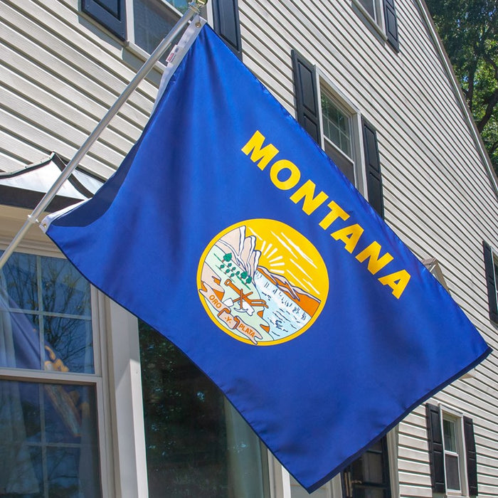 Montana Outdoor Nylon Flag (Low-Medium Wind Areas)