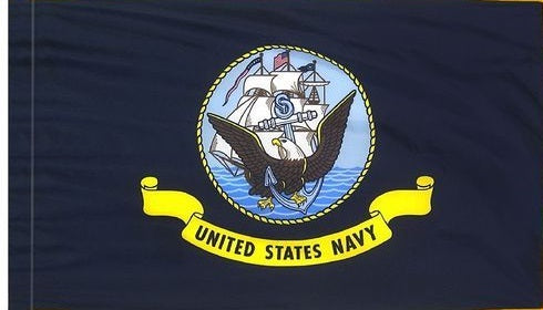 Navy Indoor / Parade Flag