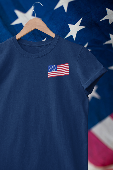 Patriotic Flagman T-Shirt | Made in the USA