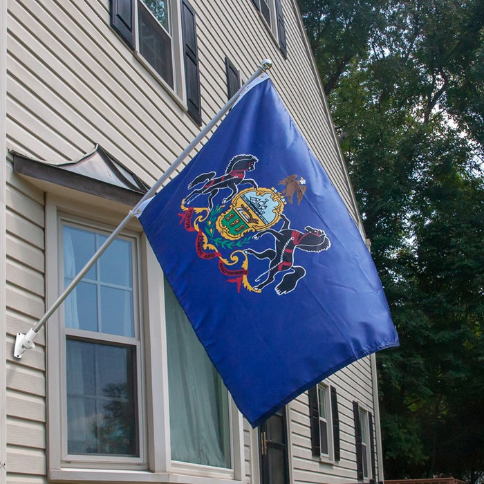 Pennsylvania Outdoor Nylon Flag (Low-Medium Wind Areas)