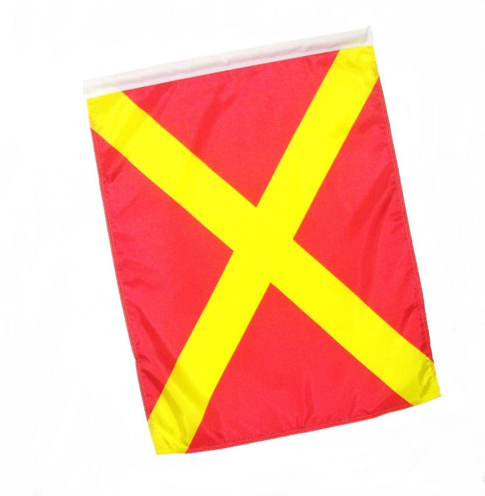 Printed Pit Lane Closed Racing Flag *Clearance*