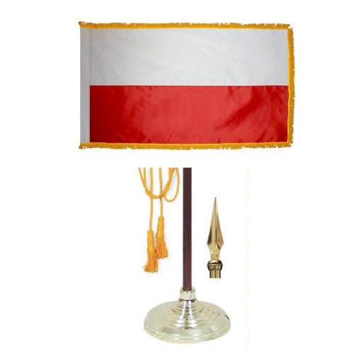 Poland (No Seal) Indoor/Parade Flag