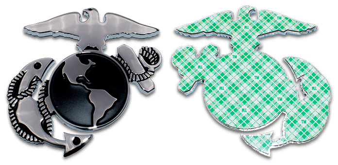 Marine insignia car emblem