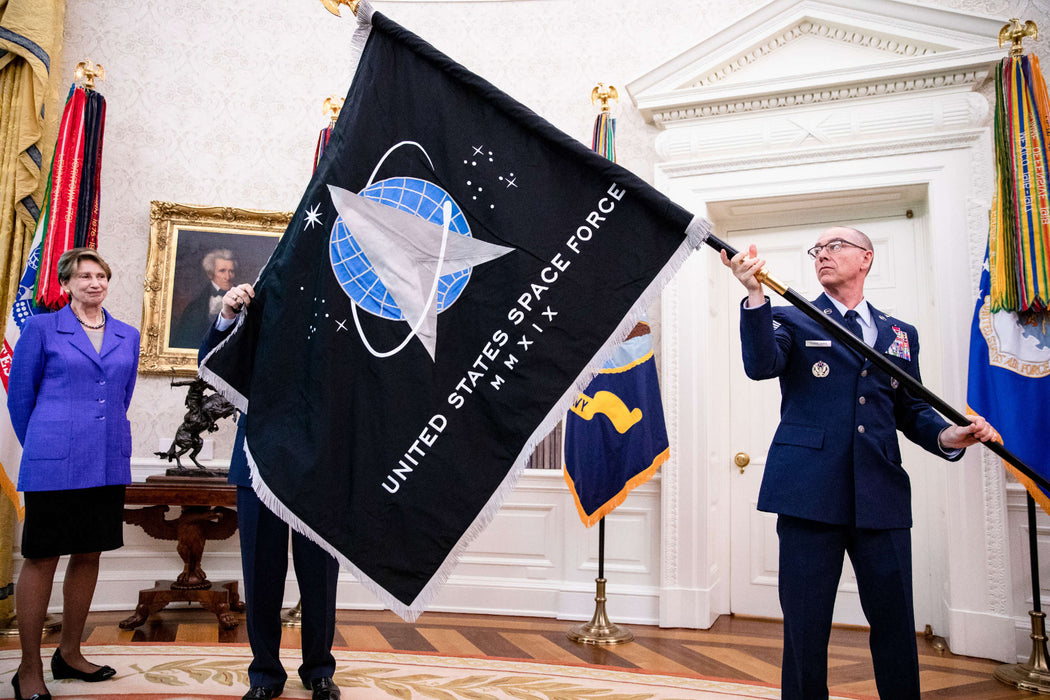 Space Force Government Indoor / Parade Flag