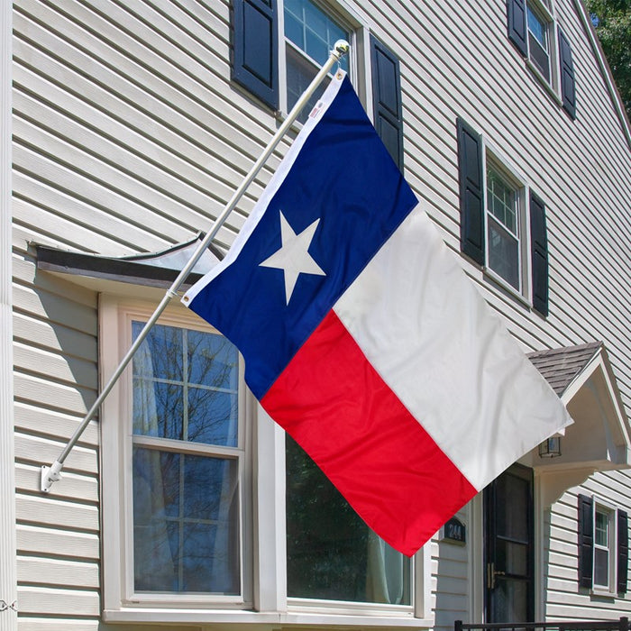 Texas Outdoor Nylon Flag (Low-Medium Wind Areas)