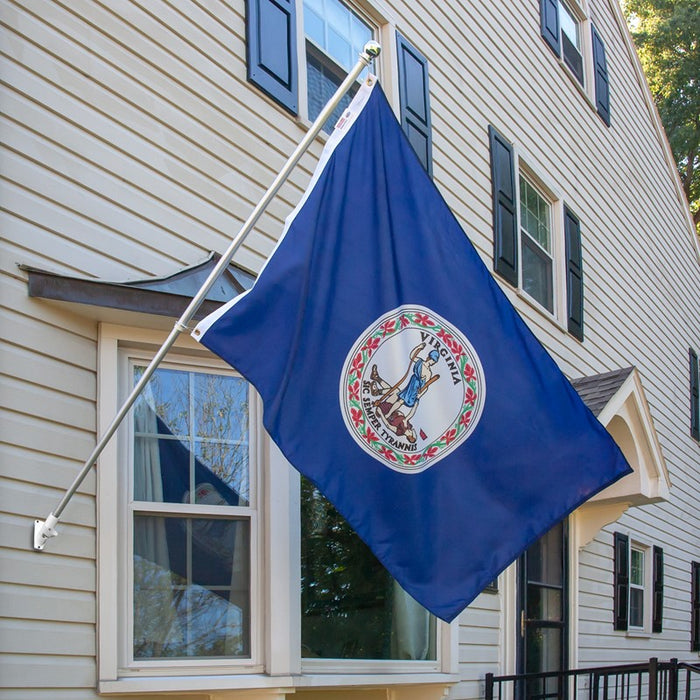 Virginia Outdoor Nylon Flag (Low-Medium Wind Areas)