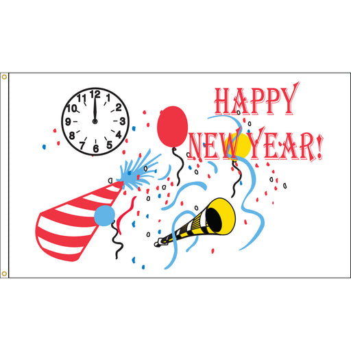 Happy New Year for Sale | Shop Happy New Year Flags | New Year Flags