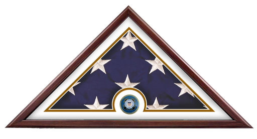 Coast Guard Burial Flag Display Case