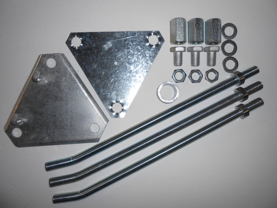 Hinge Base Kit for 20'40' Atlantic Fiberglass Flagpole — Flagman of