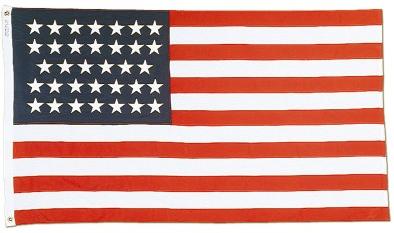 Union Civil War 34-Star flag for sale