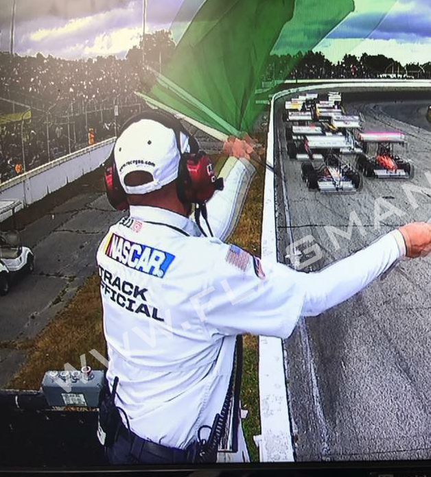 Flagman Races Solid Green Professional Race Flag | TrackFlag™ Made in USA Flagman ...