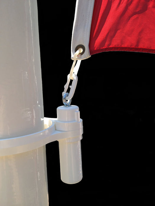 Weight Ring for Fiberglass Flagpoles