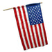 Nyl-Glo&trade;  Nylon U.S. Flag W/Sleeve