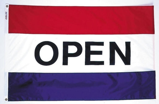 Horizontal Open Flag