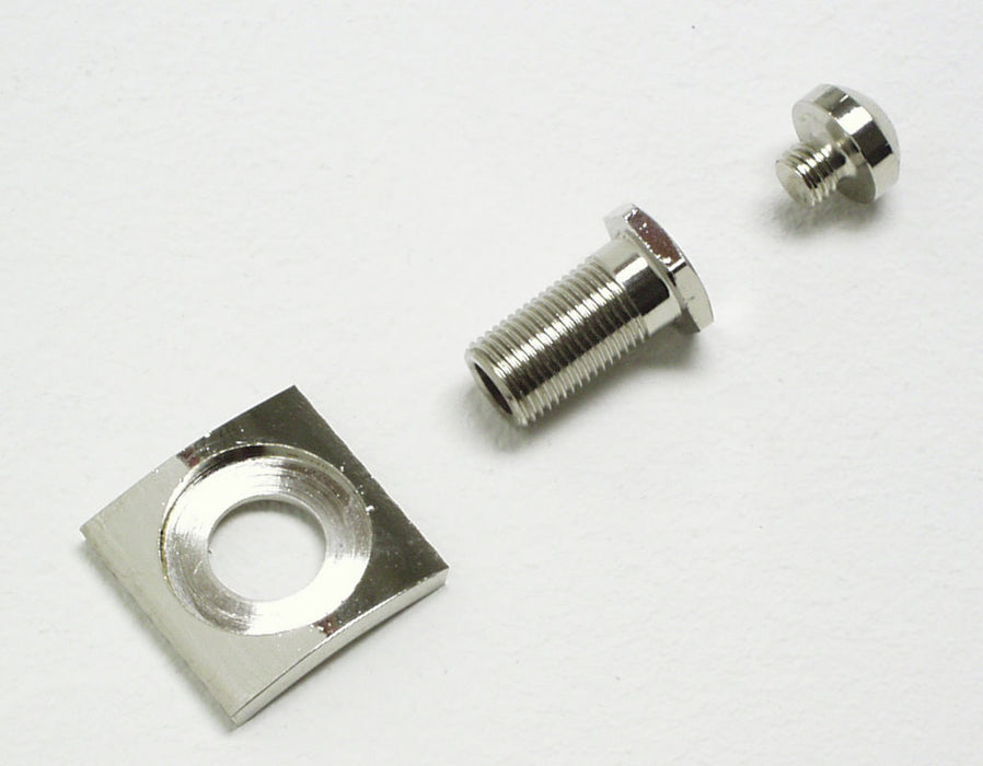 Threaded Cover Tube, Chrome Door Plate Cover and Hex Plug Kit