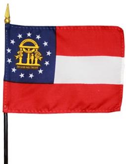 Miniature Georgia Flag