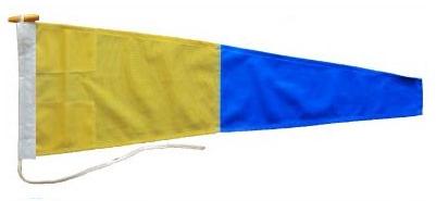 Numeral Signal Pennant 5 for sale