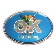 Oklahoma Auto Emblem