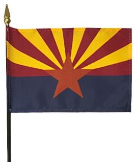 Miniature Arizona Flag